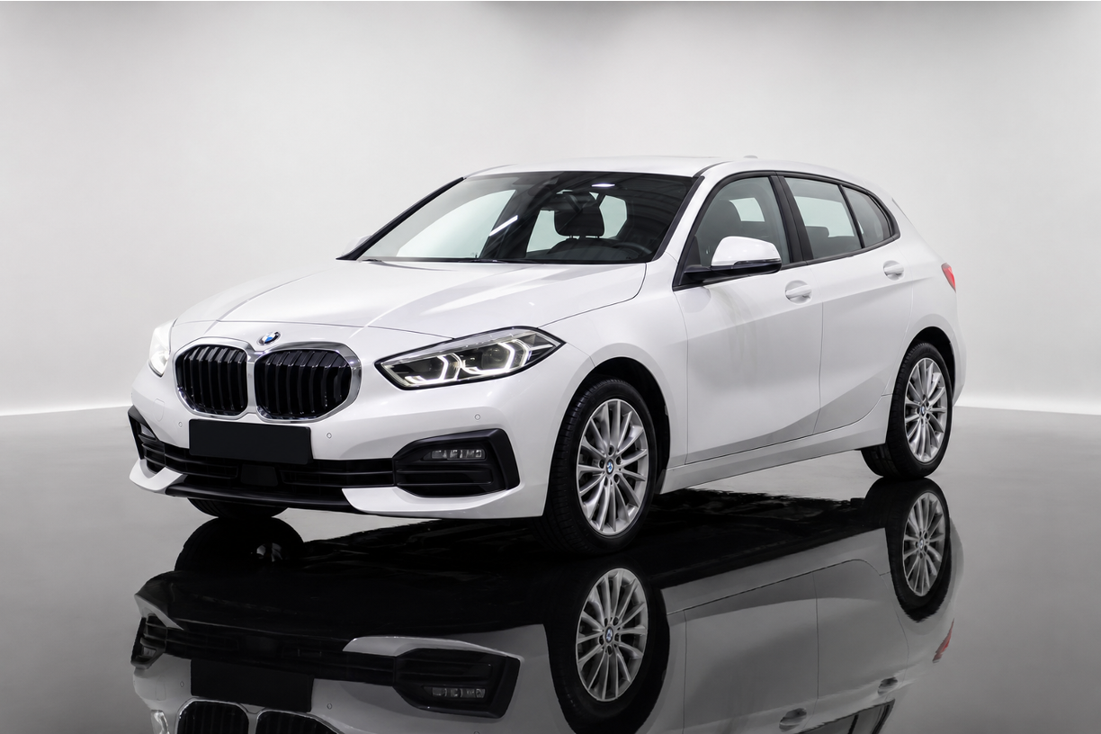 BMW Serie 1 118Da 2021 en color Blanco
