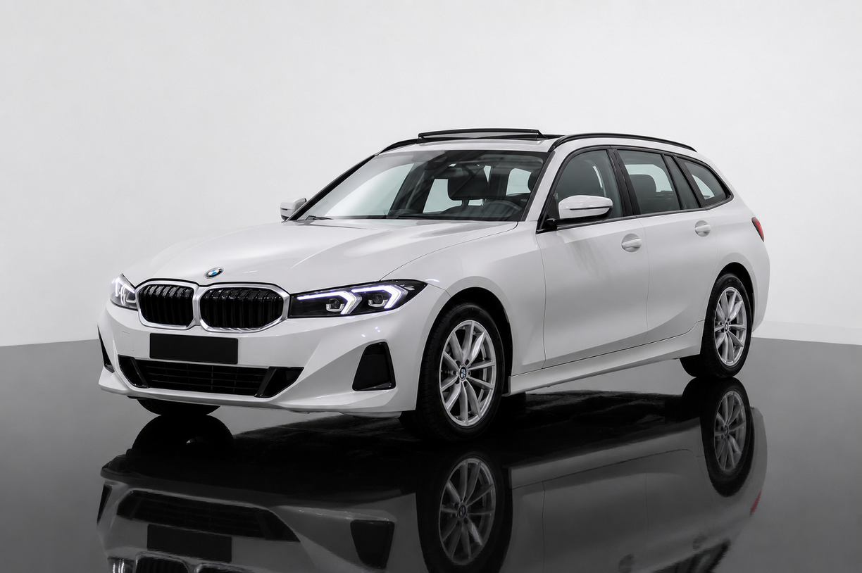 BMW Serie 3 318Da Touring 2024 en color Blanco